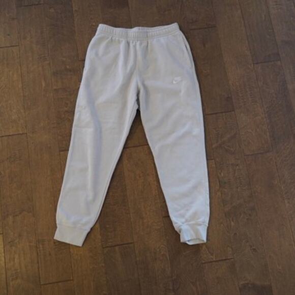 Nike Pull On High Rise Jogger Pants Bone Mens Size Medium BV2671-072 - Picture 1 of 7
